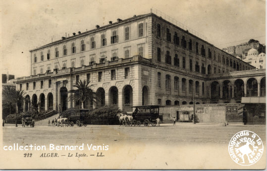 Le lycée vers 1912 (coll.B.Venis)
