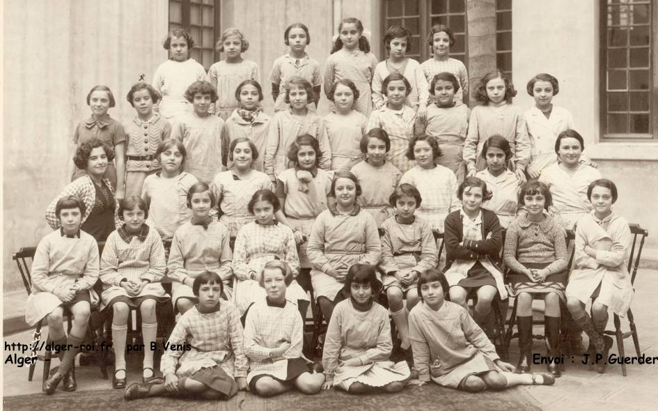 lycée de jeunes filles Delacroix à Alger, rue Charles Péguy 