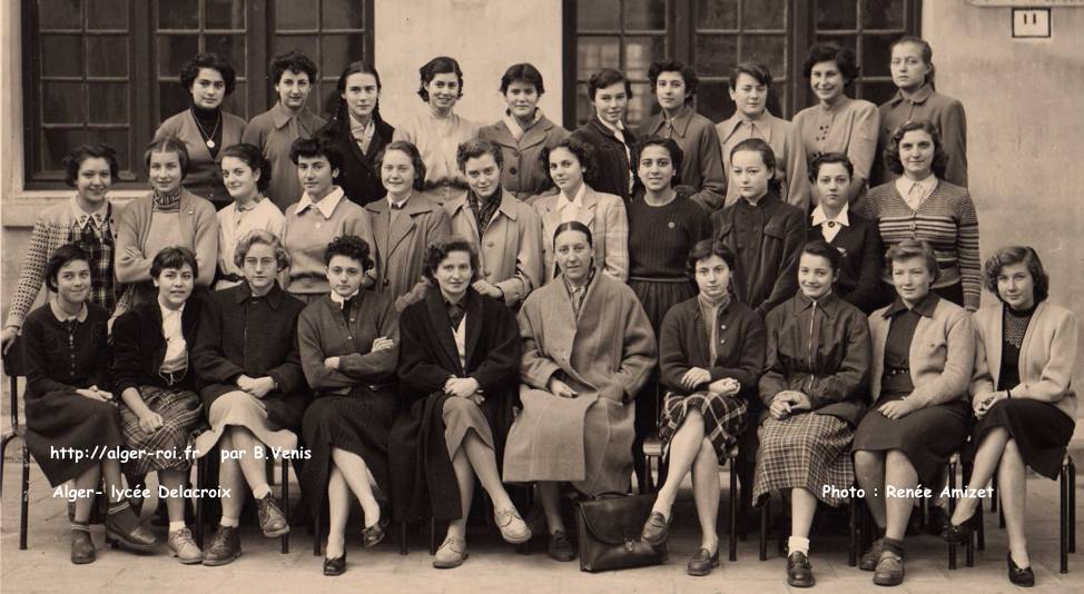 2èAB1, 1952-1953 - Mme Paulian, professeur