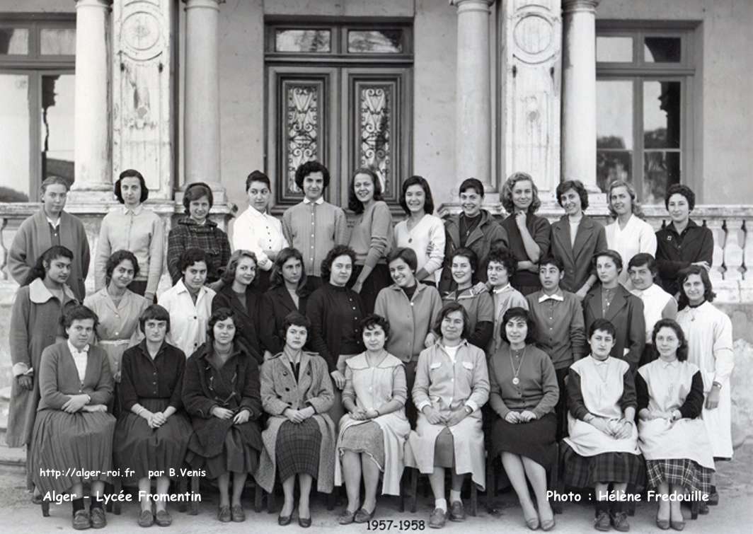 lycée Fromentin à Alger ,1957-58