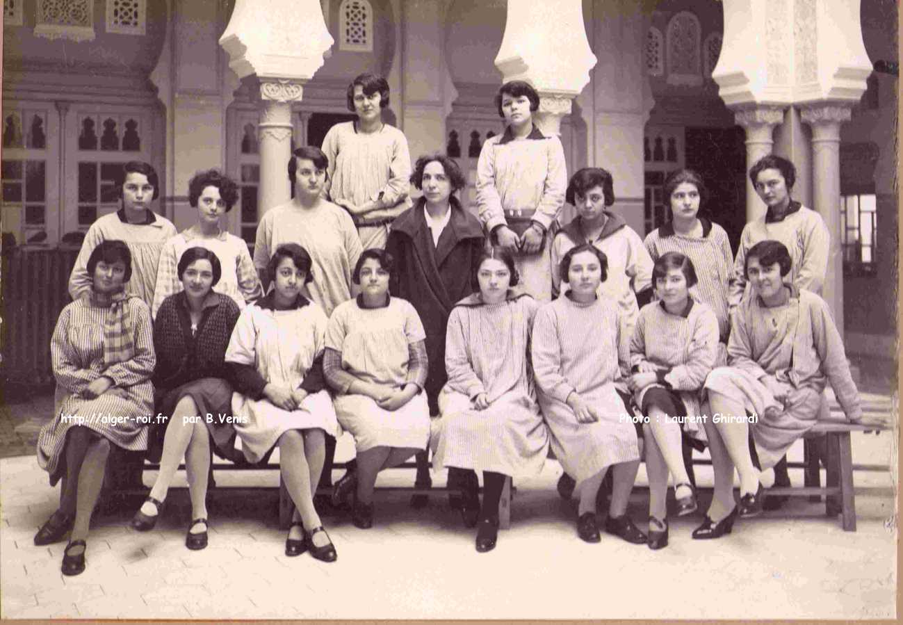 lycée fromentin,1935,photos de classes