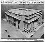 Le nouvel hôtel de ville d'Alger...ou le Paquebot ! 