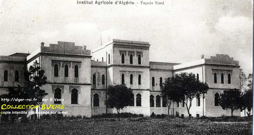 Institut agricole d'Algérie - façade nord 