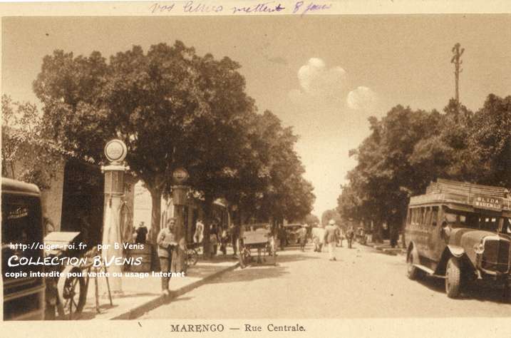 Marengo,  rue centrale