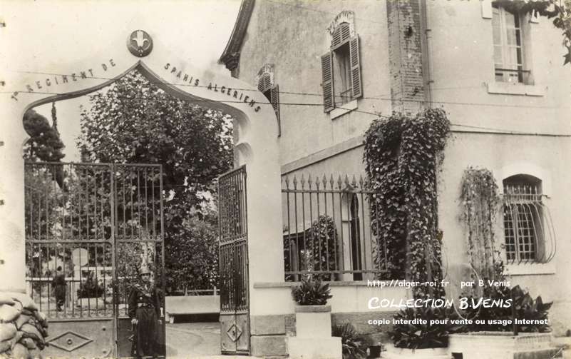 Quartier Yusuf, 1er régiment de spahis algériens