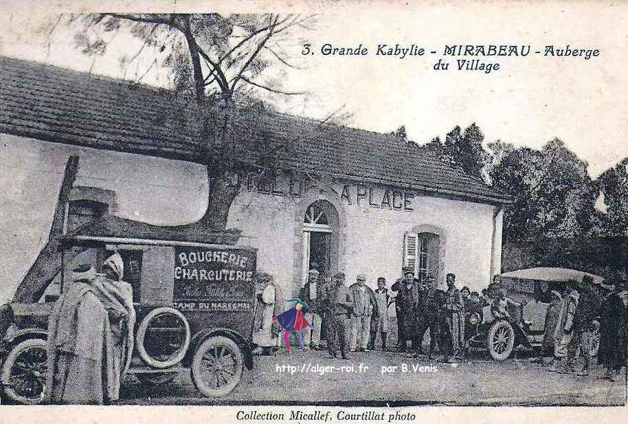 mirabeau,kabylie,auberge du village