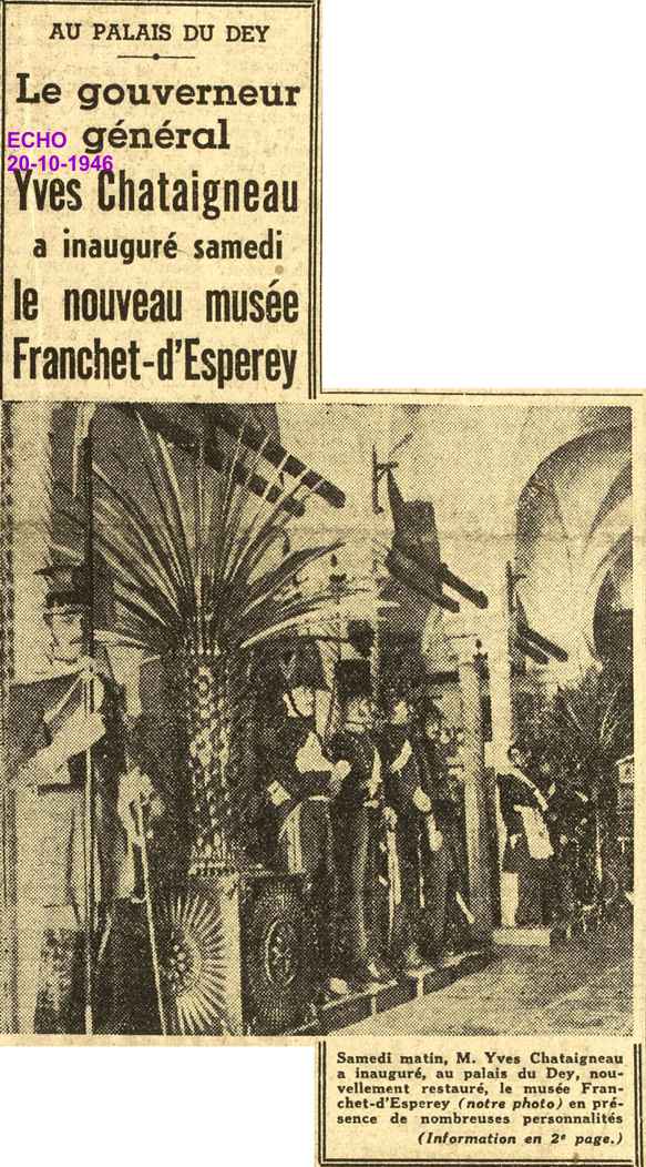 Le Musée historique d'Alger