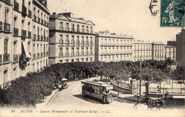 Le square Montpensier aux tournants Rovigo