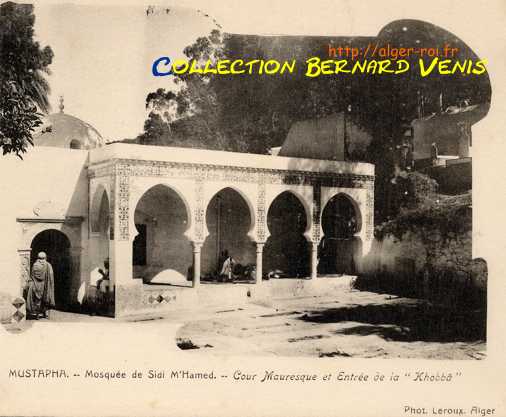 mosquée Sidi M'Hamed - cour mauresque et entrée