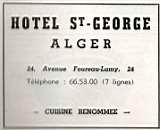 Publicité hôtel Saint George