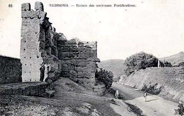 nedroma,ruines des anciennes fortifications