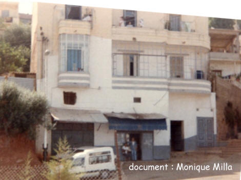 La maison de Monique, à la Consulaire, sur les hauteurs de Notre-Dame d'Afrique