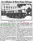 Création d'une ligne de trolleybus