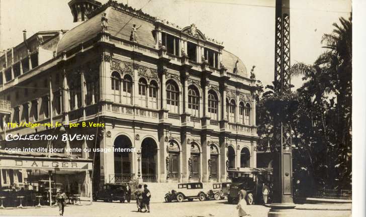 l'Opéra d'Alger, le théâtre municipal