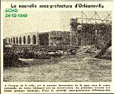 La nouvelle sous-préfecture d'Orléansville
