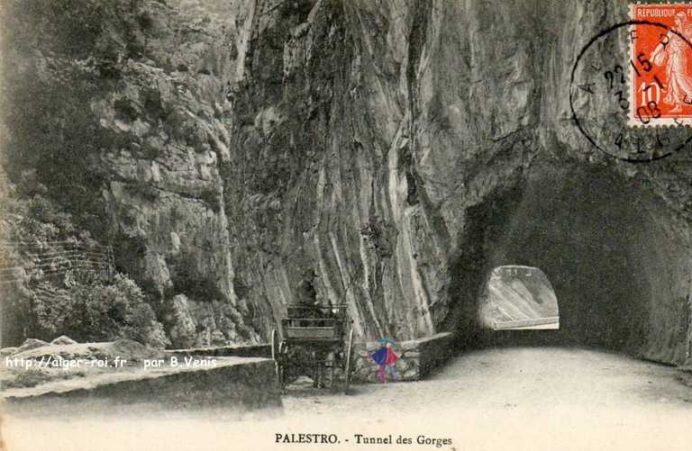 tunnel des gorges de palestro