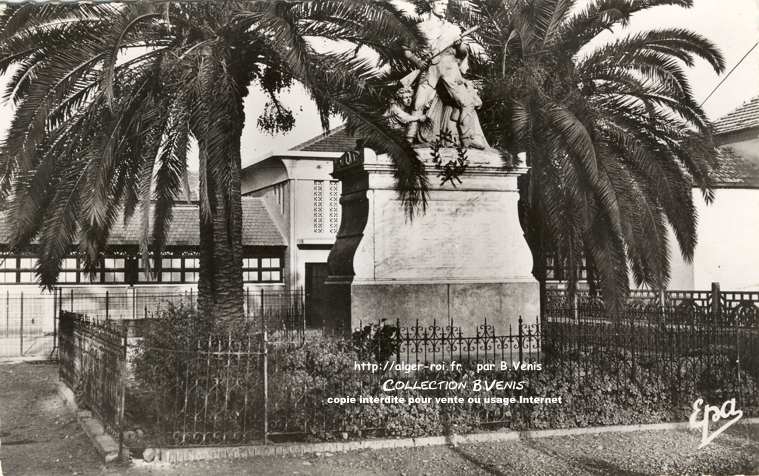 Les gorges de Palestro : monument commémoratif de la révolte des Kabyles en 1871
