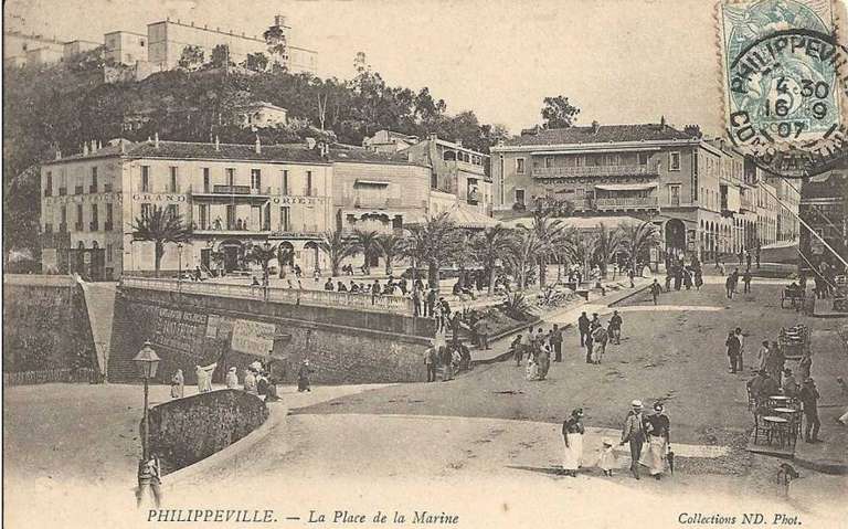 philippeville,place de la marine