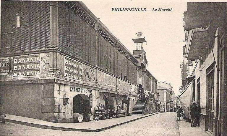 philippeville,le marché