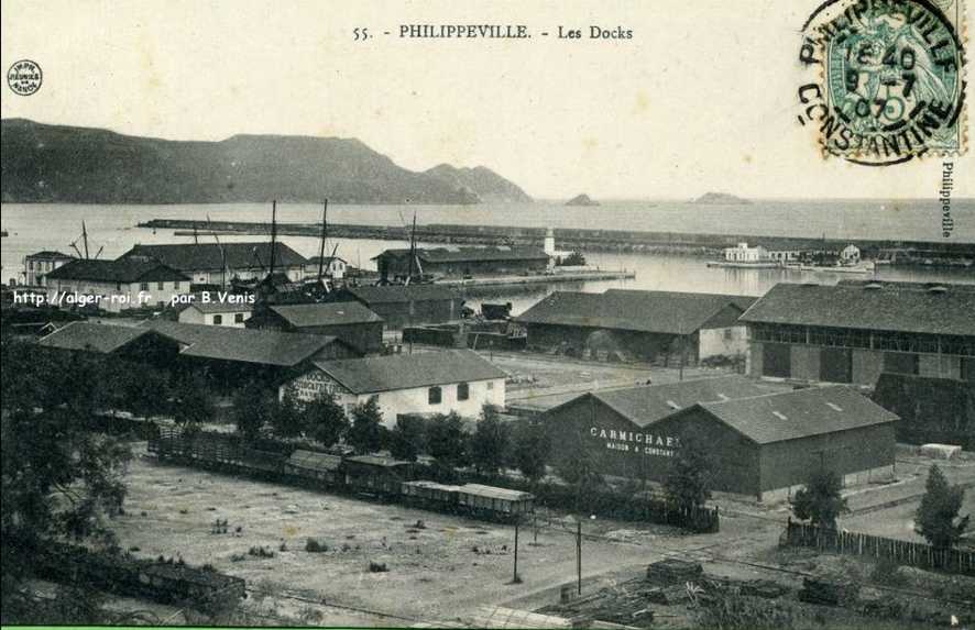 philippeville,les docks