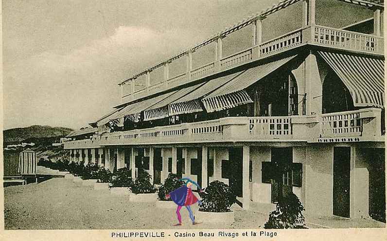 philippeville,casino beau rivage et plage