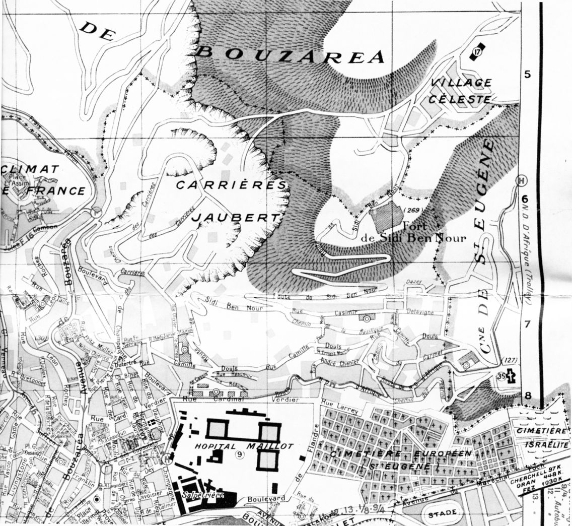 Plan 17 : Bouzarea / Saint-Eugène