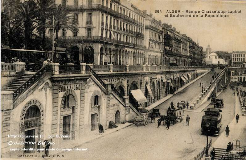 La rampe Chasseloup_Laubat et le boulevard de la République