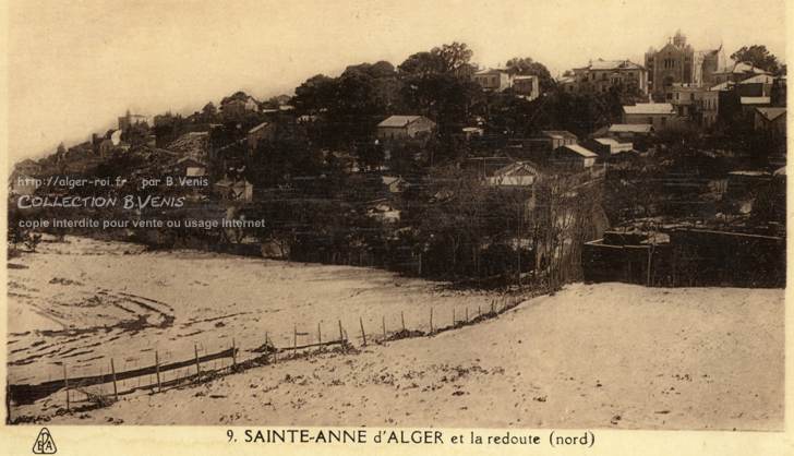 Sainte-Anne d'Alger et La Redoute(nord)
