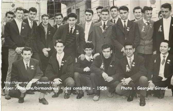 Conscrits en 1958