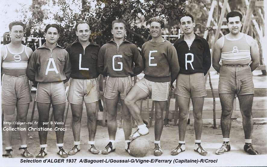 Sélection d'Alger, 1937