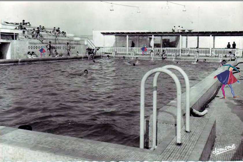 la piscine du R.U.A, Alger 