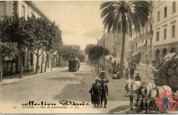 95:-Alger,la rue de Constantine , 48 ko