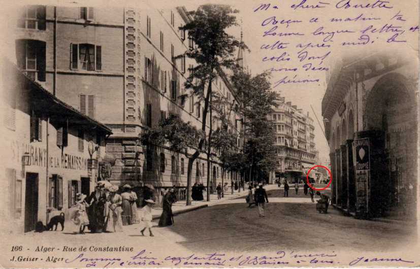 rue de Constantine devenue rue Colonna d'Ornano