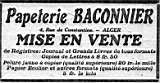 papeterie baconnier