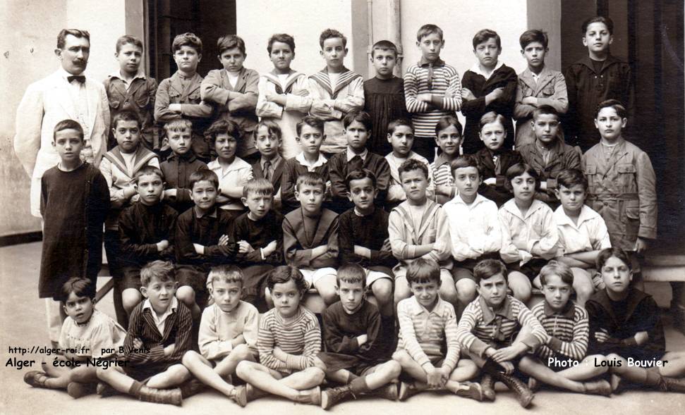 École de la rue Négrier,1923-24