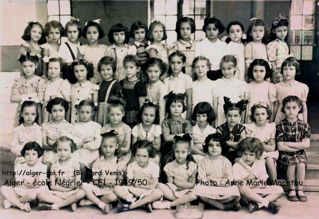 Cours élémentaire 1, 1949-1950
