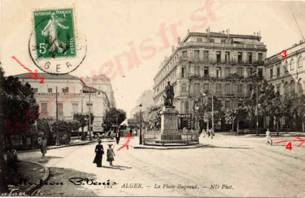 4_la place d'Isly et la statue de Bugeaud