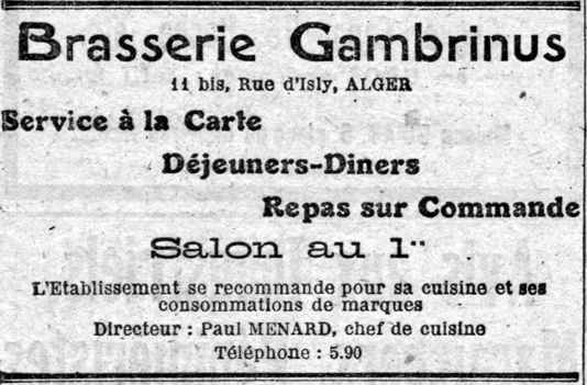 Brasserie GAMBRINUS