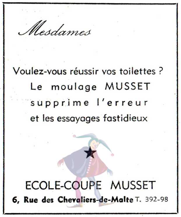 MOULAGE MUSSET