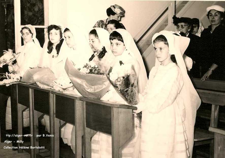 Profession de foi, faite au Pensionnat MILLY en mai 1955