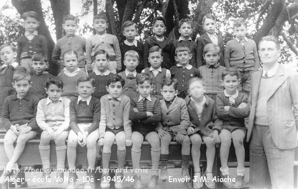 École Voltala 10ème, 1945-46