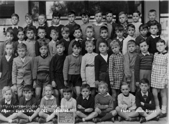 Cours CE1, 1948-1949