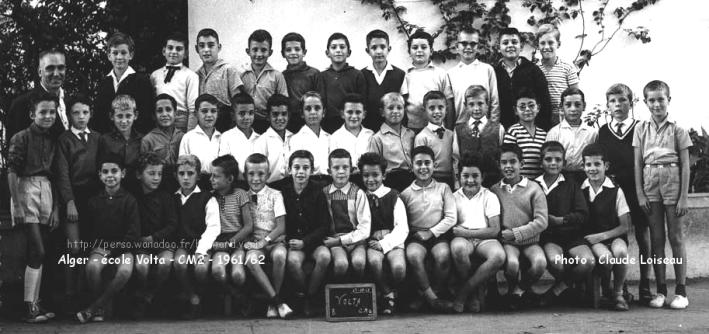 Cours moyen 2, 1961-1962