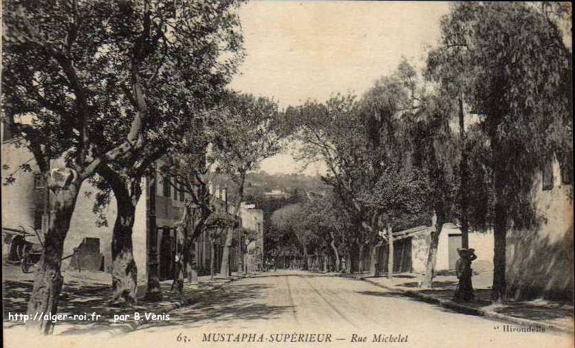 Rue Michelet et Mustapha supérieur