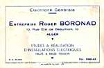 Carte visite Roger Boronad