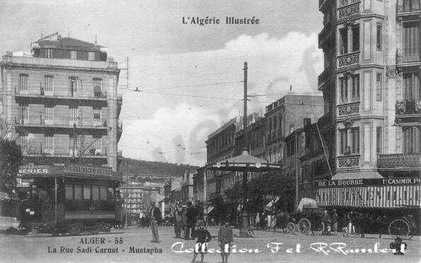 Alger, le champ de manoeuvres rue sadi carnot