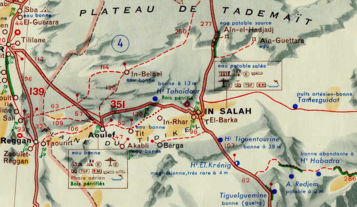 Djebel Berga , sud-ouest de In Salah