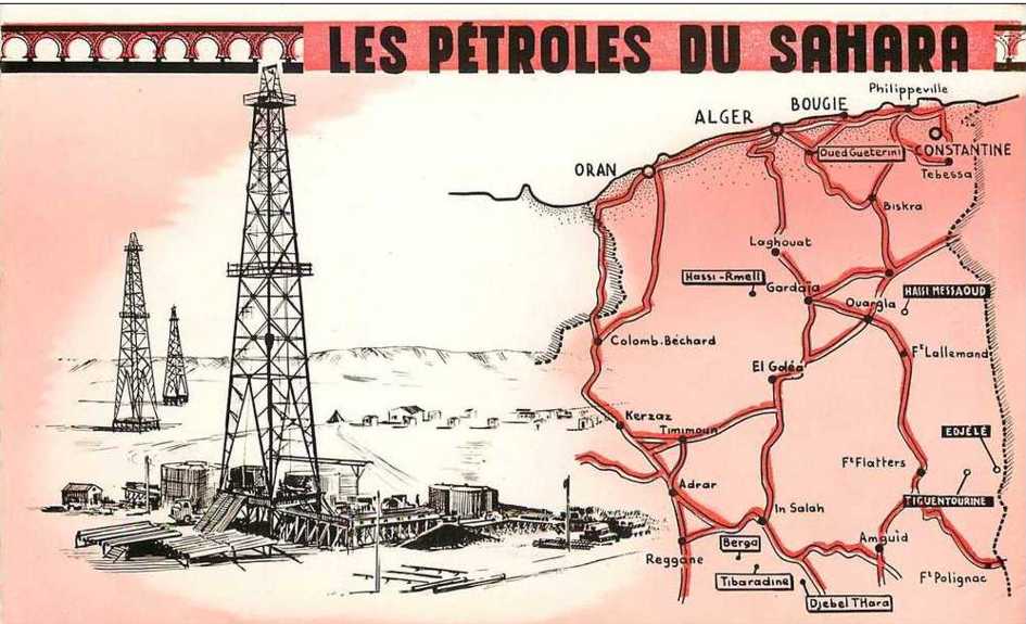 Les pétroles du Sahara