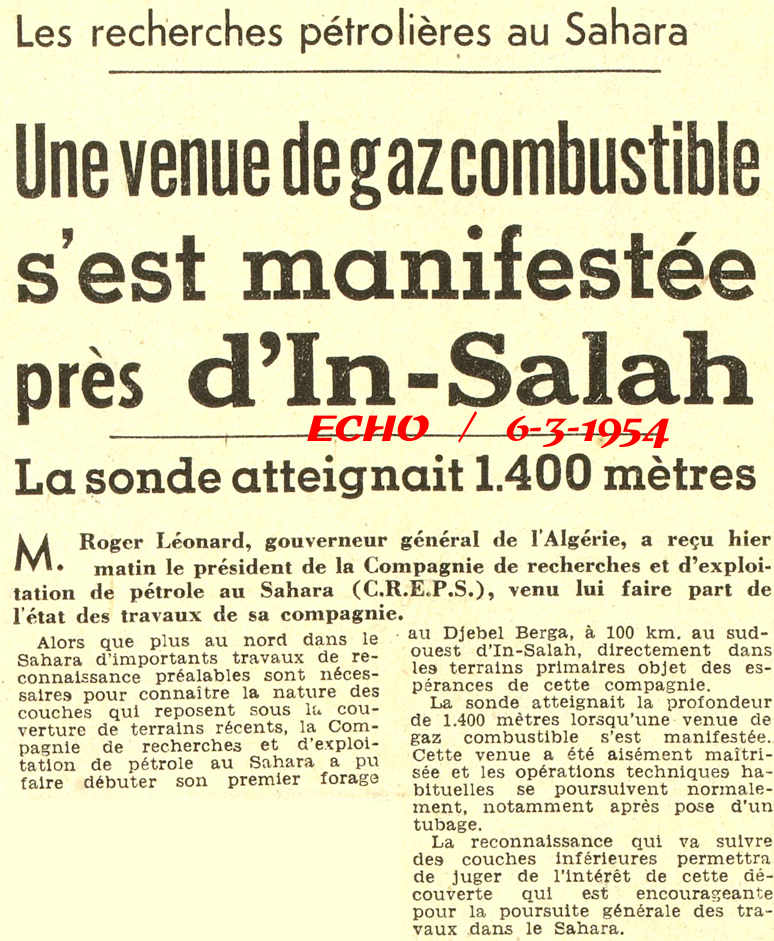 Djebel Berga , sud-ouest de In Salah