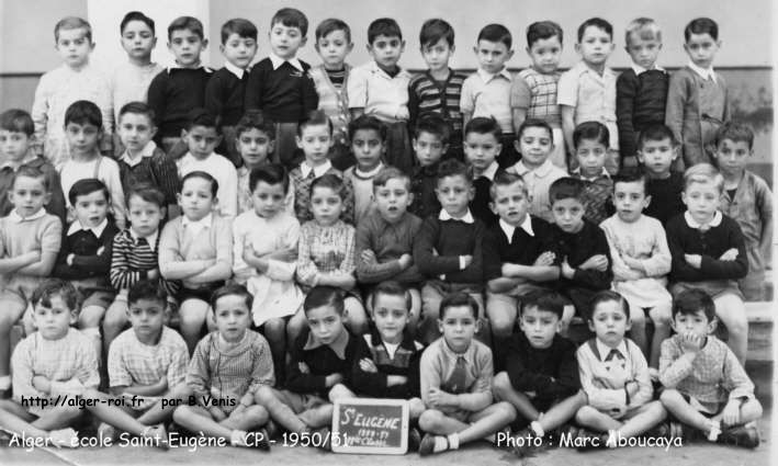 classe de CP (11ème classe), 1950-1951,